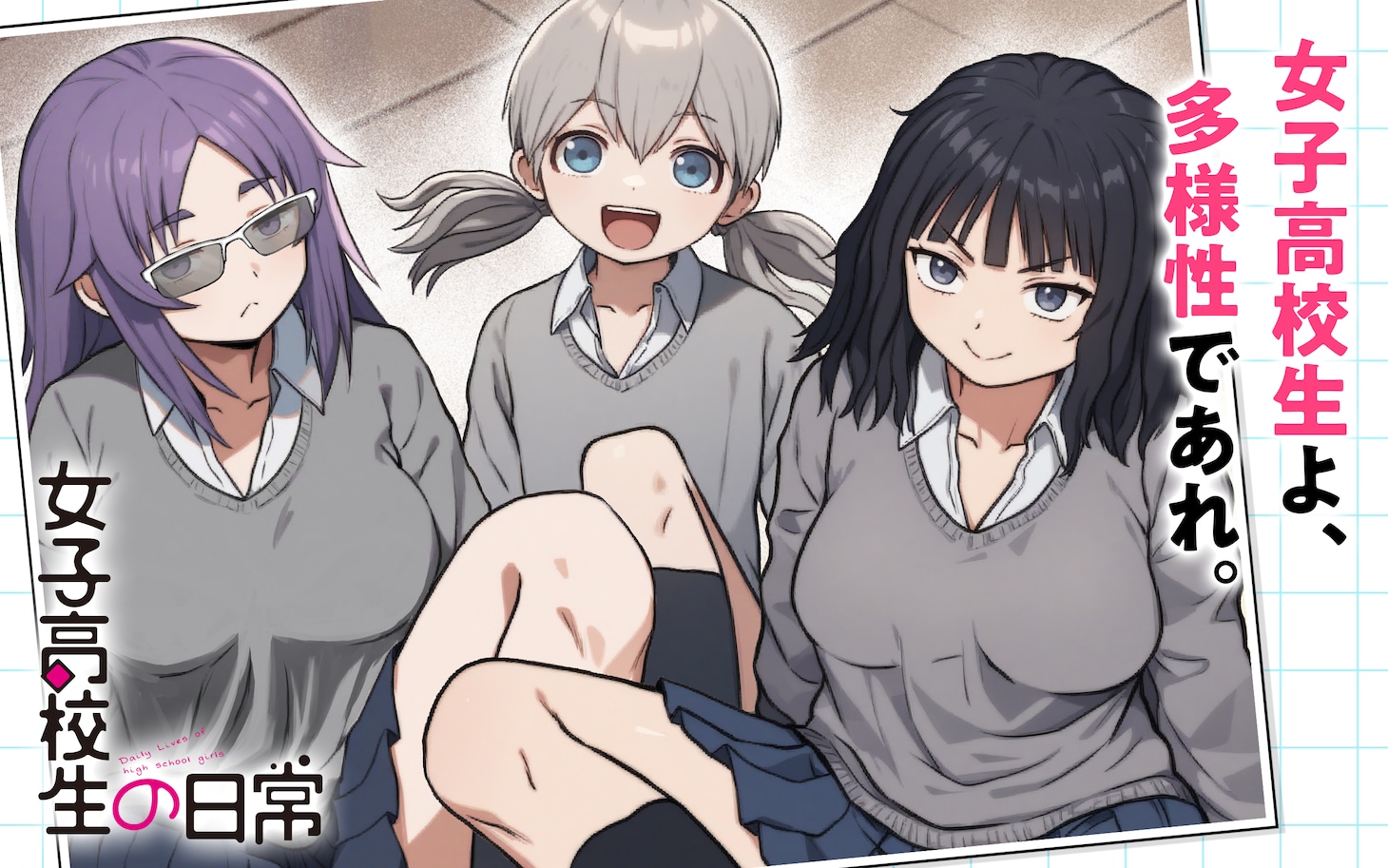 Joshi Koukousei no Nichijou cover
